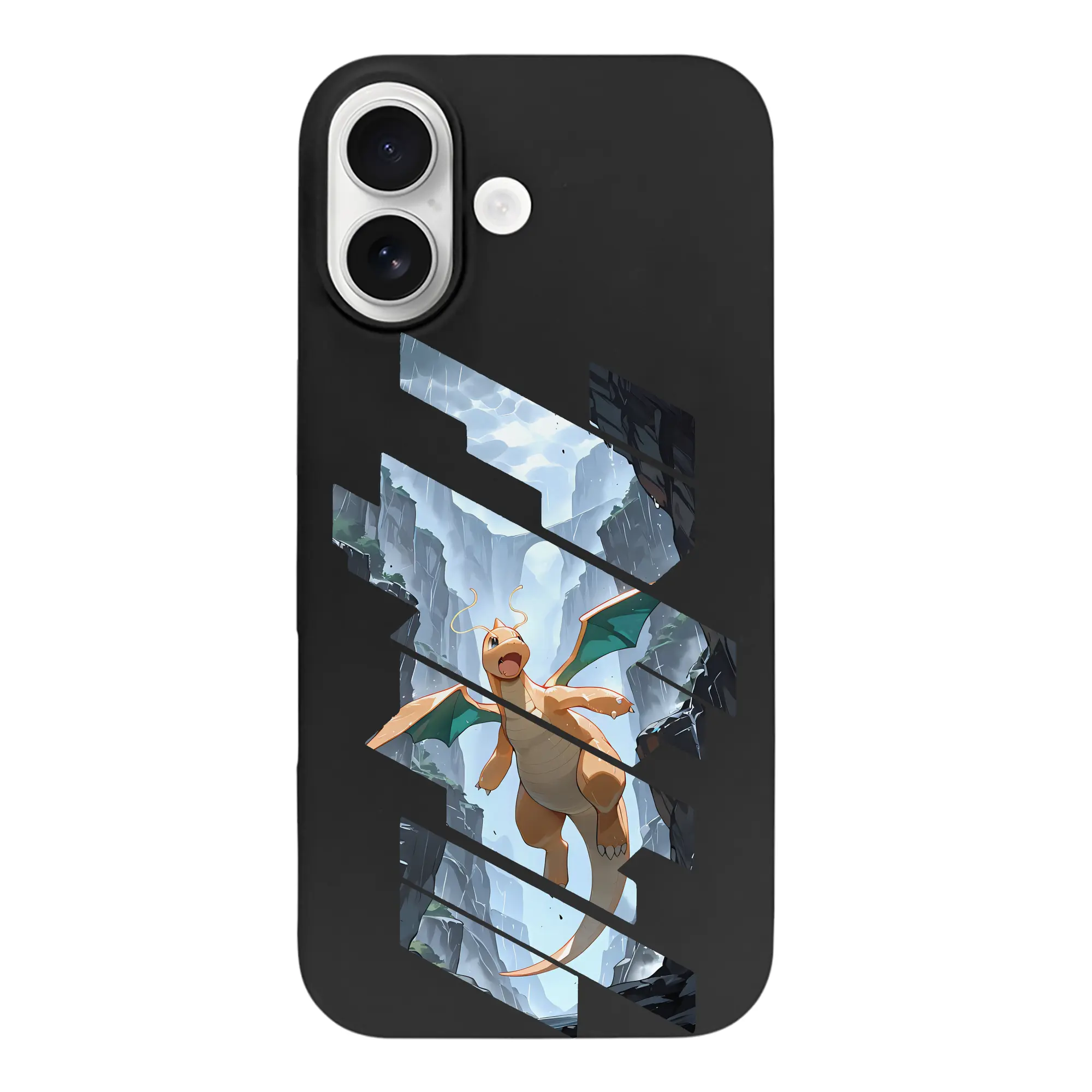 ポケモン グッズ,カイリュー - iPhone 17 シリーズ シリコンケース 薄型 耐衝撃 指紋防止 ソフトタッチカバー 精密フィット 傷防止 保護ケース iPhone 17/17 Air/17 Pro/17 Pro Max 対応